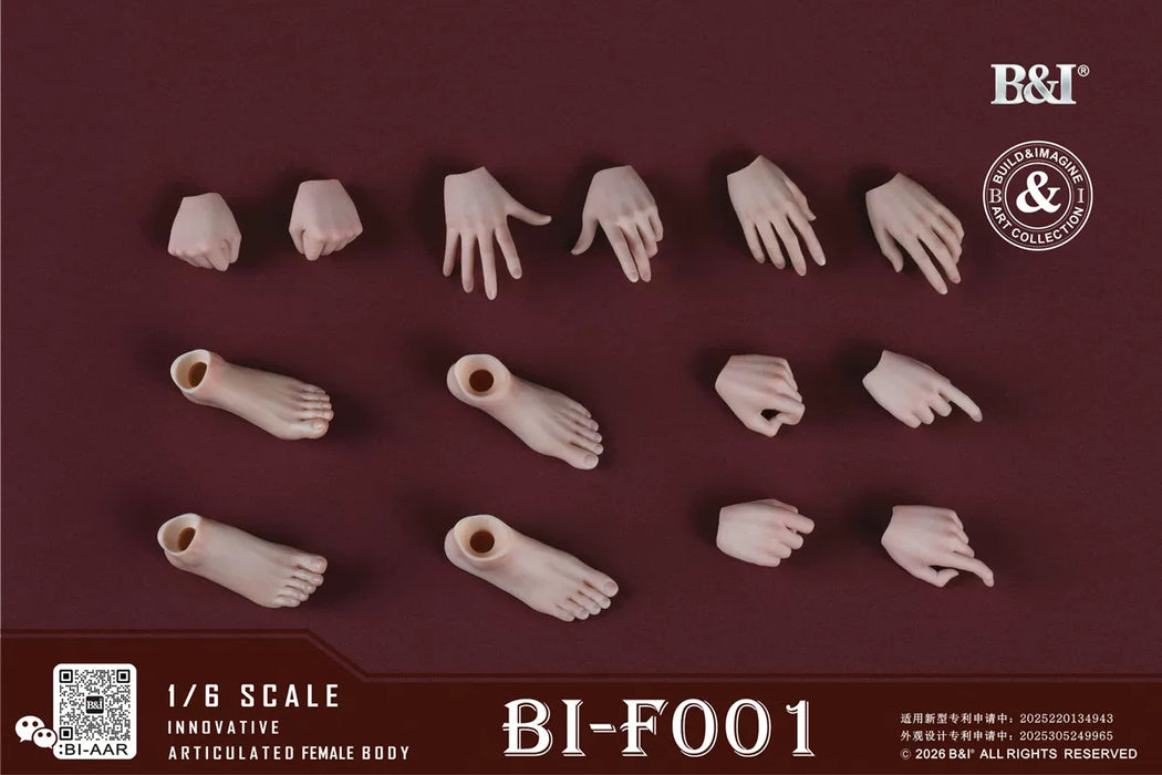 Pre-order 1/6 B&I BI-F001 Female Body (Deluxe)
