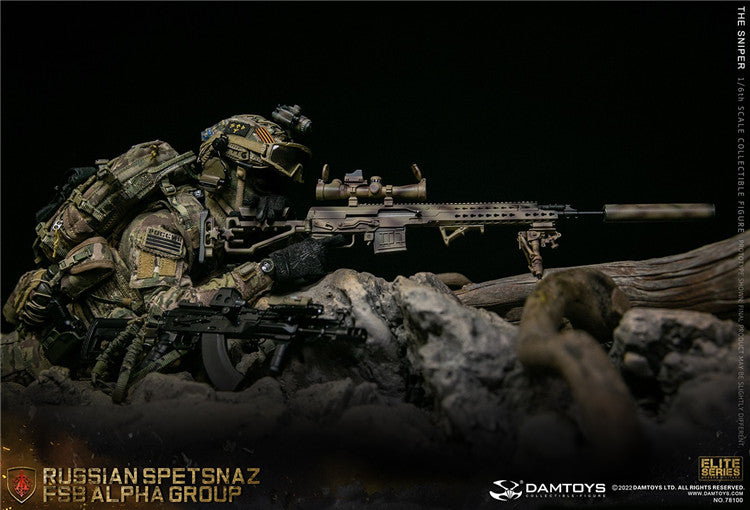 Pre-order 1/6 DAMTOYS 78100 RUSSIAN SPETSNAZ FSB ALPHA GROUP SNIPER