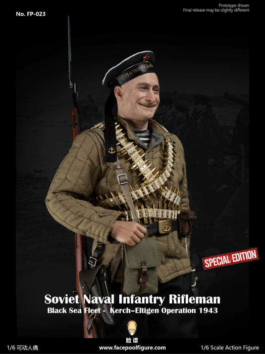Pre-order 1/6 Facepool FP023 Soviet Naval Infantry Rifleman – Black Sea Fleet