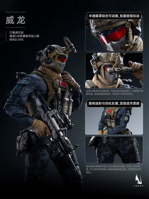 Pre-order 1/6 INART MAG045 Delta Force - Vyron Action Figure
