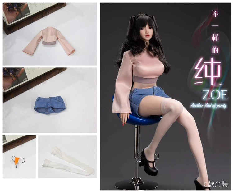 In-stock 1/6 i8 TOYS Zoe Clothes Set i8-P005P