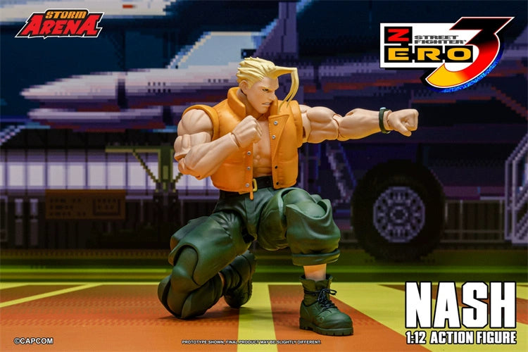 Pre-order 1/12 Storm Collectibles SFSA05 NASH - STREET FIGHTER 3 ZERO STROM ARENA
