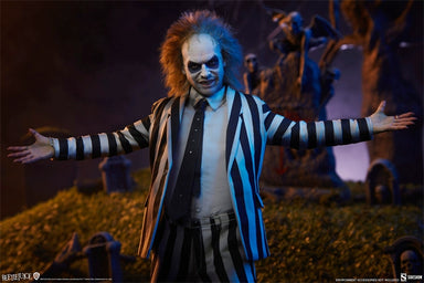 Pre-order 1/6 Sideshow 100490 Beetlejuice Action Figure