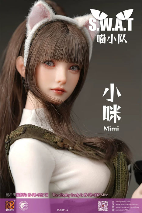 Pre-order 1/6 i8TOYS i8-C011 Meow SWAT - Mimi Clothing set
