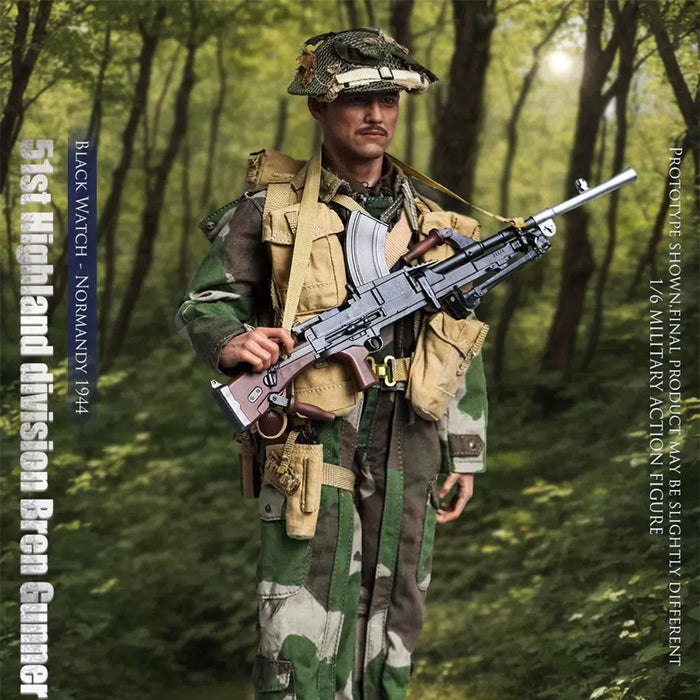 In-stock 1/6 Ujindou UD9042 51St Highland Division Bren Gunner