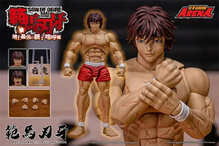 Pre-order 1/12 Storm Collectibles BHSA01 Baki Hanma Action Figure