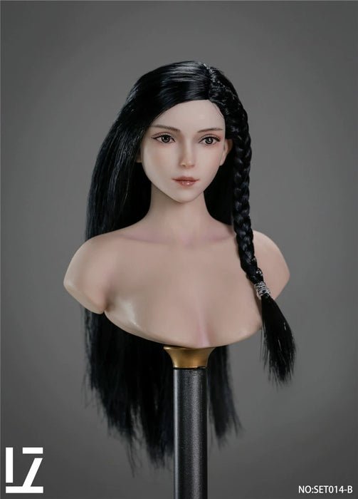 In-stock 1/6 LZTOYS SET014 Jing Chu head sculpt H#pale