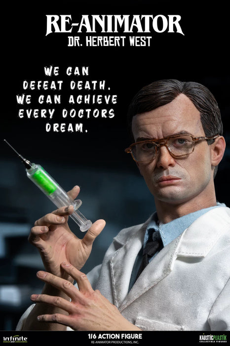 Pre-order 1/6 Infinite Statue HERBERT RE-ANIMATOR DOCTOR HERBERT WEST Action Figure