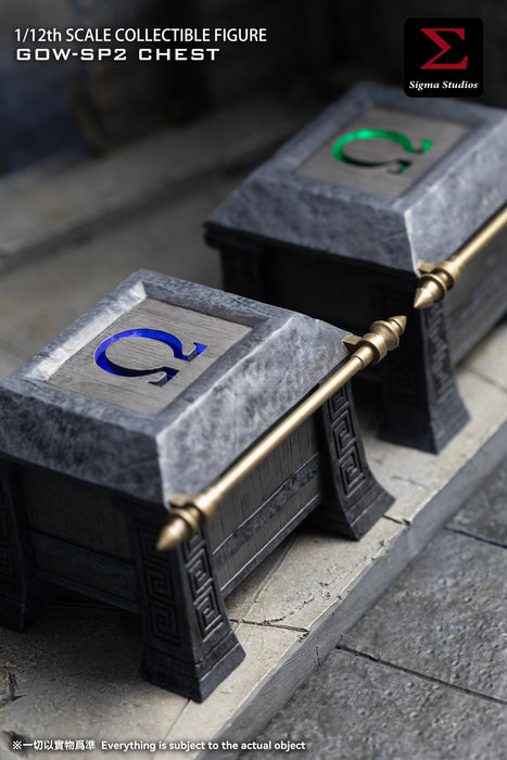 Pre-order 1/12 SIGMA STUDIOS GOW-SP2 Treasure Chest Scene & Diorama