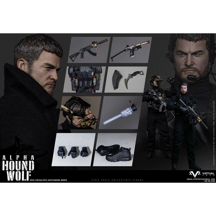 Pre-order 1/6 VTS Toys VM056 Wolf Pack Hunting Team - Alpha Wolf Action Figure