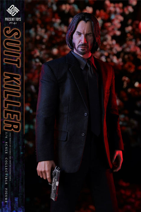 In-stock 1/6 Present Toys SP61 Suited Killer Action Figure