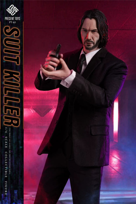 In-stock 1/6 Present Toys SP61 Suited Killer Action Figure