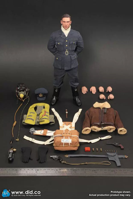 Pre-order 1/6 DID K80187 WWII British Pilot Squadron Leader – Tom Action Figure