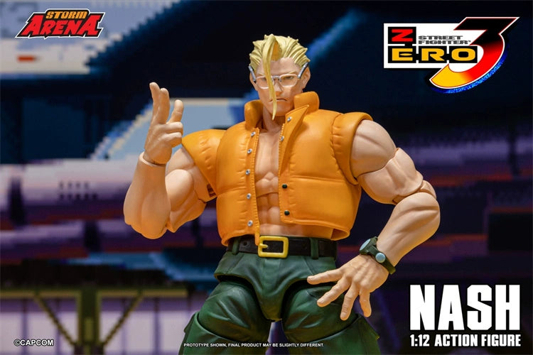 Pre-order 1/12 Storm Collectibles SFSA05 NASH - STREET FIGHTER 3 ZERO STROM ARENA
