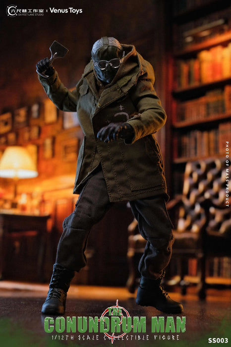 Pre-order 1/12 Six Feel Lane Studio SS003 The Conundrum Man Action Figure