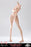Pre-order 1/6 Longshan LSJS-TS01 Peach-Shaped Full-Hips Platinum Silicone Steel-Bodied Female Body