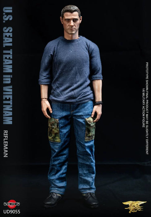 Pre-order 1/6 UJINDOU UD9055 U.S. SEAL TEAM in VIETNAM RIFLEMAN Figure