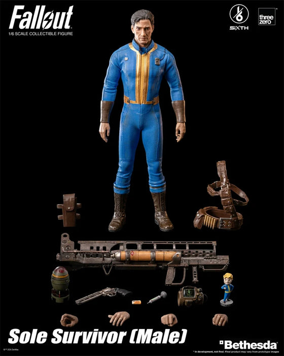 In-stock 1/6 ThreeZero 3Z0541 Fallout Sole Survivor Action Figure
