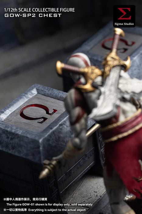 Pre-order 1/12 SIGMA STUDIOS GOW-SP2 Treasure Chest Scene & Diorama