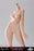 Pre-order 1/6 Longshan LSJS-TS01 Peach-Shaped Full-Hips Platinum Silicone Steel-Bodied Female Body