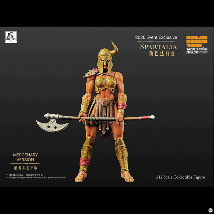 Pre-order 1/12 Xray Spartalia WF26 Action Figure