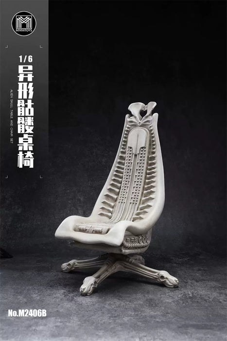 In-stock 1/6 MMMTOYS M2406 Alien Skull Chair (A/B)