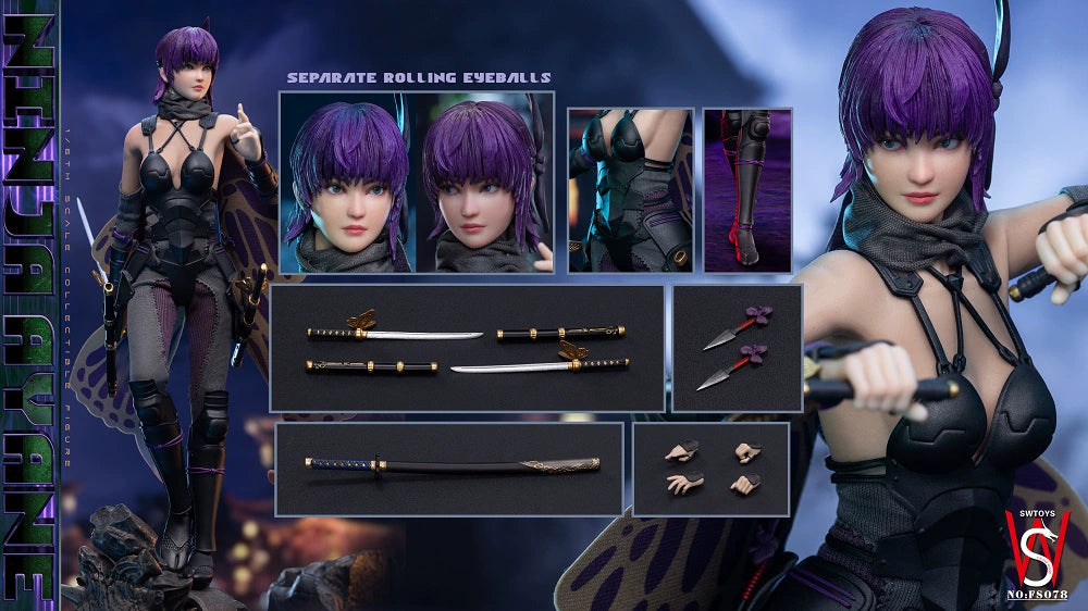 Pre-order 1/6 SW Ourworld FS078 NINJA AYANE Action Figure