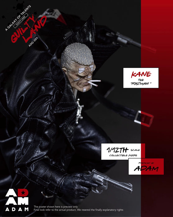 Pre-order 1/12 ADAM ADG-001 GUILTY LAND-KANE THE "POSTMAN" Action Figure