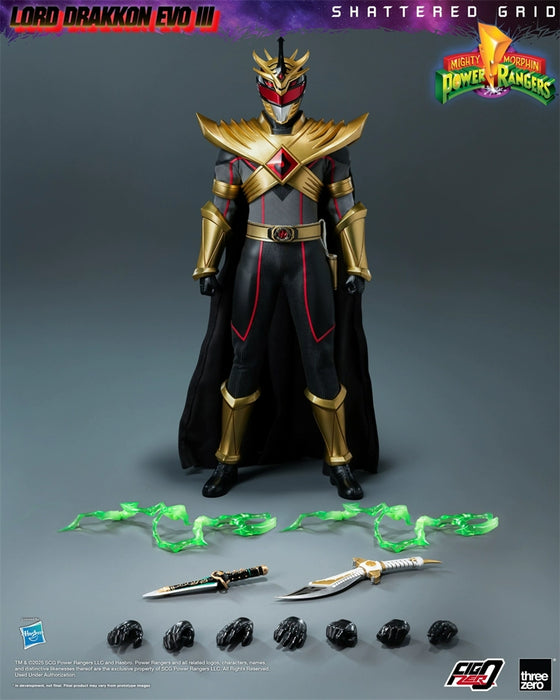 Pre-order 1/6 THREE ZERO 3Z1026 Power Rangers Lord Drakkon Evo III