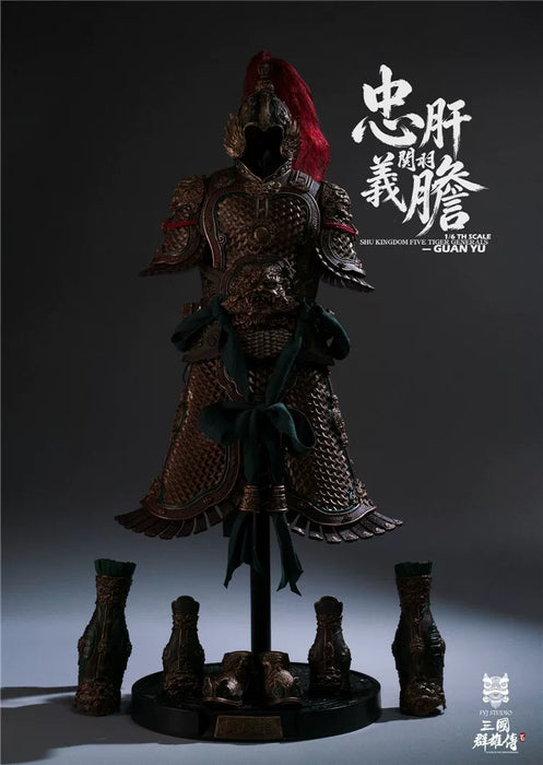 Pre-order 1/6 FYJ Studio FYJ004 Three Kingdoms Series – Guan Yunchang, One of the Five Tiger Generals of Shu Han Single Edition