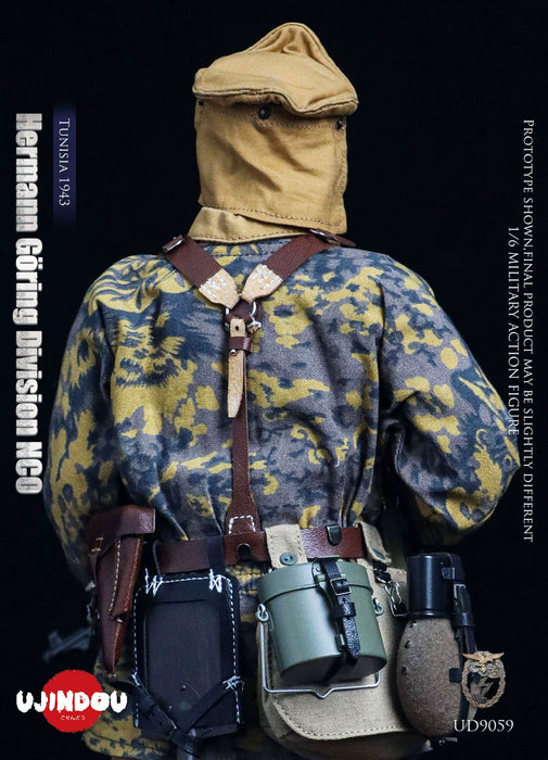 Pre-order 1/6 UJINDOU UD9059 WWII Hermann Goring Division NCO Action Figure
