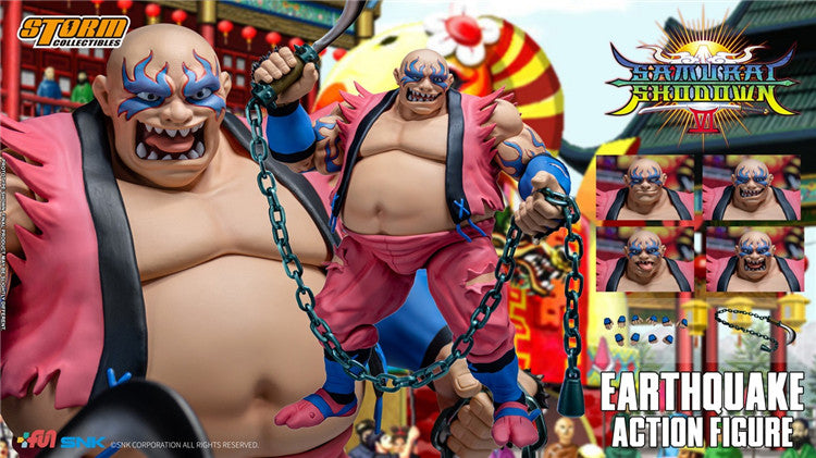 In-stock 1/12 Storm Toys SNSS05 Samurai Shodown VI EARTHQUAKE