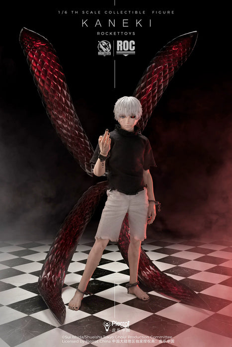 Pre-order 1/6 Rocket Toys ROC-024 Kaneki Awakening Ver. & ROC-025 Kaneki Combat Suit Ver.Action Figure