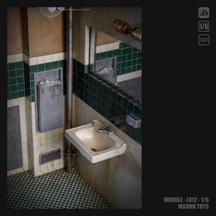 Pre-order 1/6 mOjingToys L012 JOKER Bathroom Scene Diorama