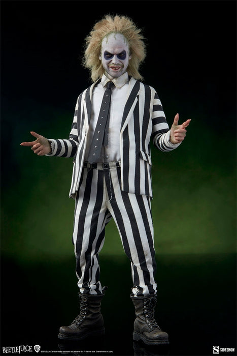 Pre-order 1/6 Sideshow 100490 Beetlejuice Action Figure