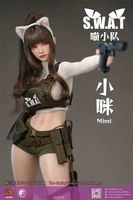 Pre-order 1/6 i8TOYS i8-C011 Meow SWAT - Mimi Clothing set