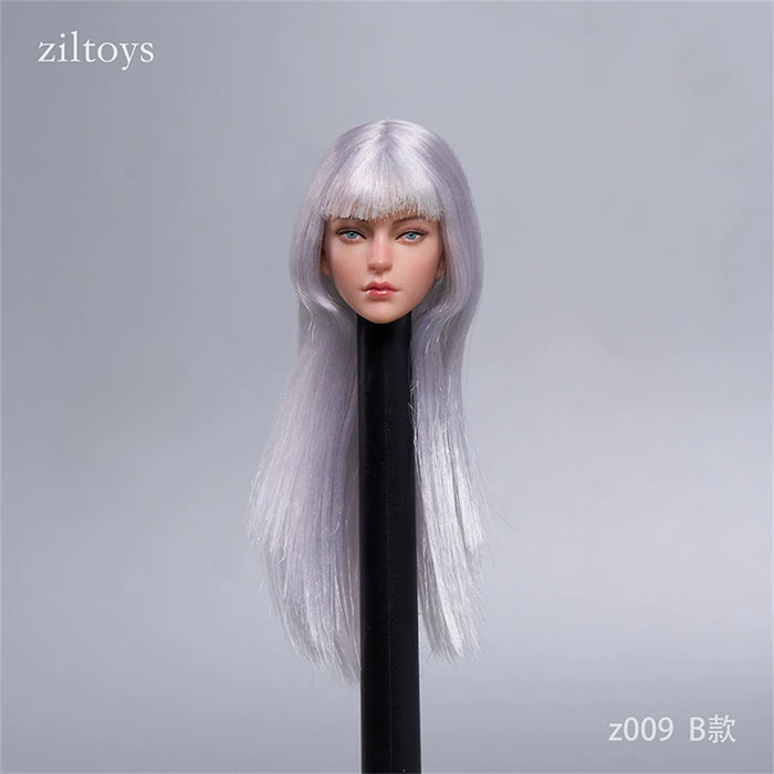 Pre-order 1/6 ZILTOYS Z009 Female head sculpt H#Suntan