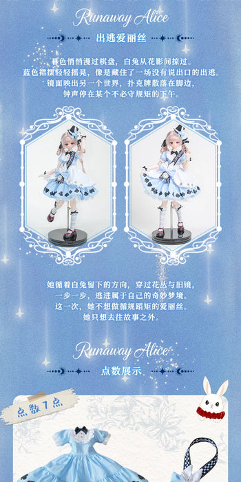 Pre-order 1/6 GOOMOO GM-B-008 Escape Alice Clothes Set