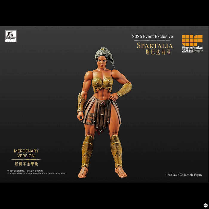 Pre-order 1/12 Xray Spartalia WF26 Action Figure