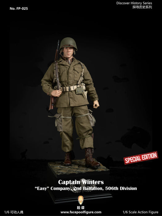 Pre-order 1/6 Facepool FP025 Captain Winters"Easy" Company 2nd Battalion 506th Division