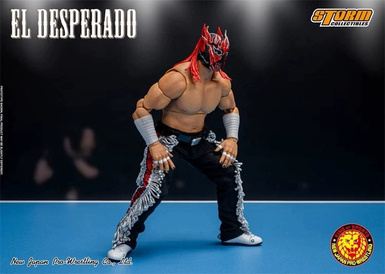 Pre-order 1/12 Storm Collectibles NJED01 EL DESPERADO (Red Mask Version)