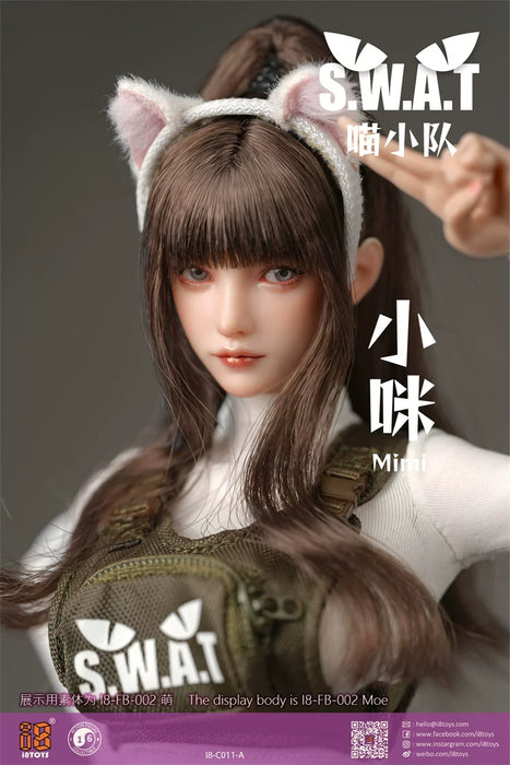 Pre-order 1/6 i8TOYS i8-C011 Meow SWAT - Mimi Clothing set