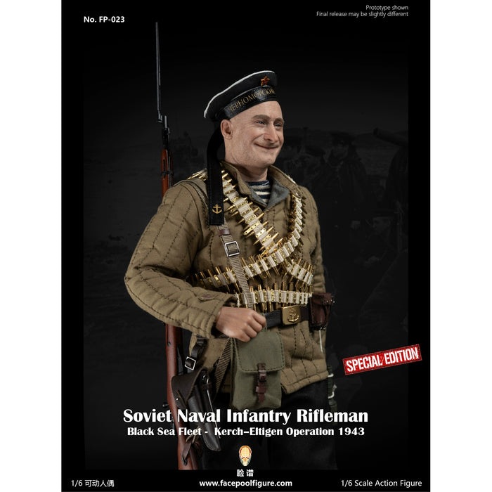 Pre-order 1/6 Facepool FP023 Soviet Naval Infantry Rifleman – Black Sea Fleet