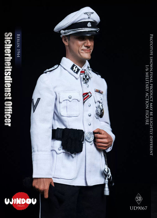 Pre-order 1/6 UJINDOU UD9067 Sicherheitsdienst Officer Berlin 1944 Action Figure