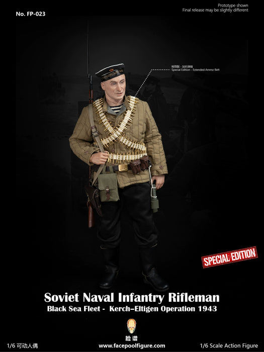 Pre-order 1/6 Facepool FP023 Soviet Naval Infantry Rifleman – Black Sea Fleet