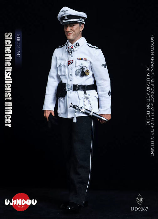 Pre-order 1/6 UJINDOU UD9067 Sicherheitsdienst Officer Berlin 1944 Action Figure