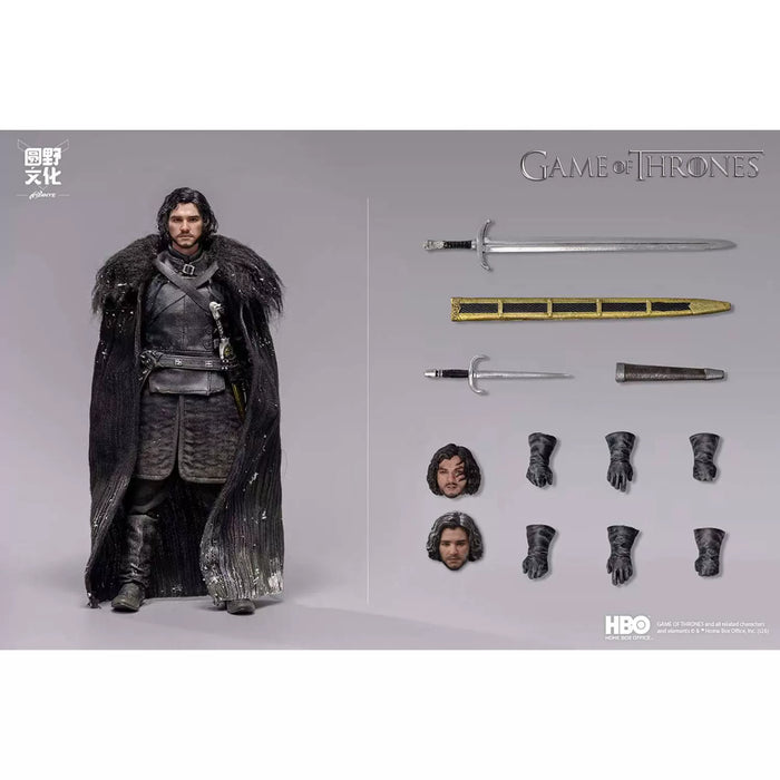 Pre-order 1/12 LPZZ Jon Snow Game of Thrones Action Figure