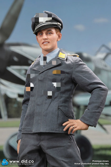 Pre-order 1/6 DID D80190 WWII German Luftwaffe Ace Pilot – Erich Hartmann Action Figure