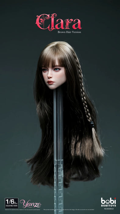 Pre-order 1/6 BOBITOYS BO001 YanZao Series - Clara Movable Eye Head Sculpt (ABCD)