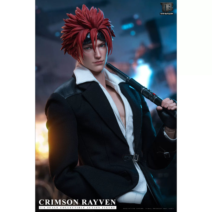 Pre-order 1/6 TOYSBATTALION TB029 Crimson Rayven Action Figure